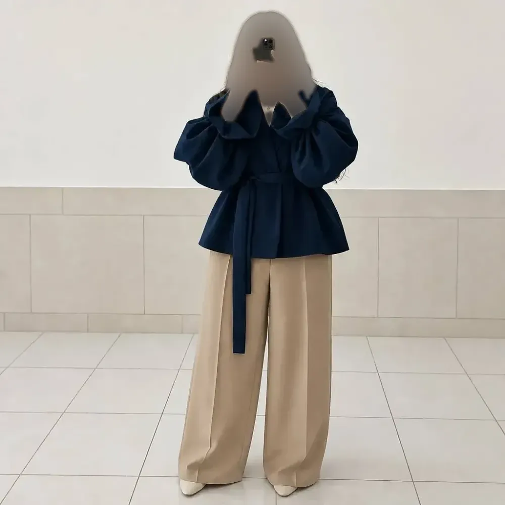 کت شلوار زنانه مازراتی مدل نوتلا دوخت مزونی