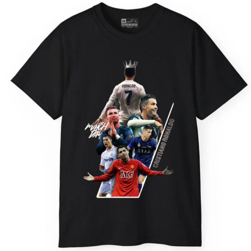 تیشرت آستین کوتاه مردانه مدل فوتبالی کریستیانو رونالدو