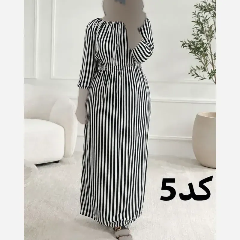 پیراهن ساحلی زنانه نخی خارجی نرم و لطیف سایز 38 تا 48
