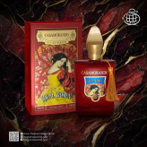 عطر زنانه فرگرنس ورد مدل کازاموراتی بوکت آیدل قرمز ادوپرفیوم حجم 100 میل طبع گرم و شیرین شرقی چوبی