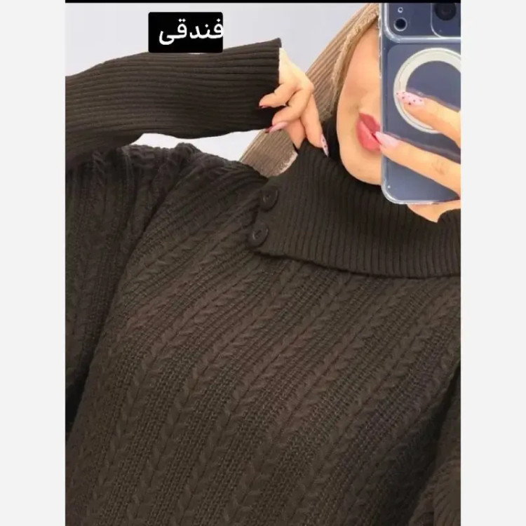 مانتو پانچ بافت تراکم بالا فری سایز مناسب سایز 40 تا 54