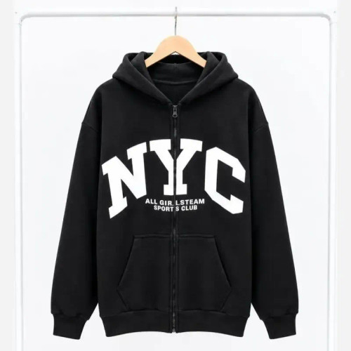 سویشرت زنانه NYC فلامنت داخل کرکی فری سایز