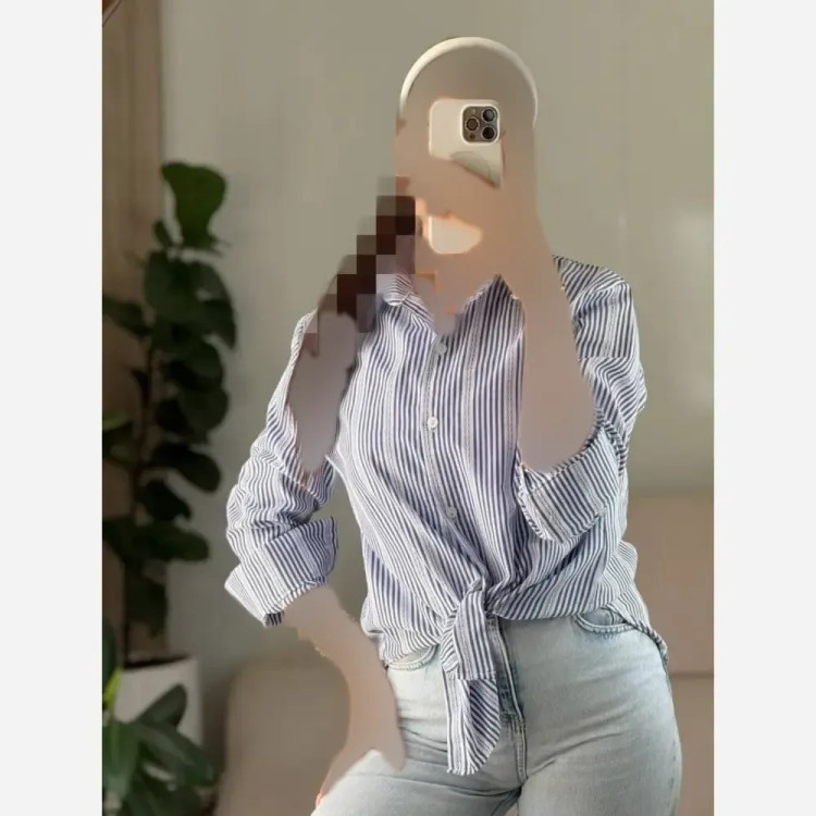 شومیز تابستانه لینن وارداتی فری سایز طرح دار لامیا